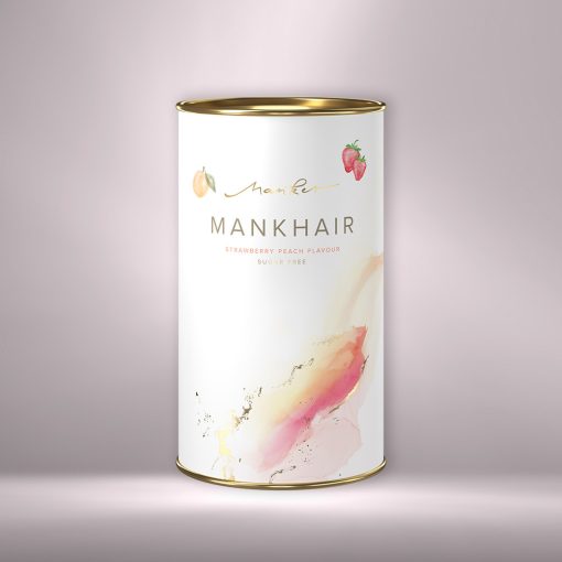 MANKHAIR cukormentes hajvitamin - eper-őszibarack