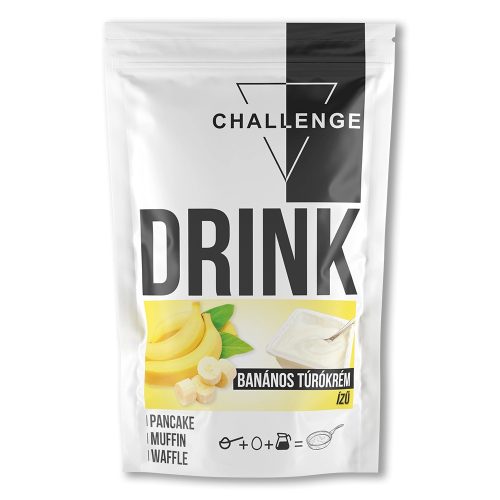 Challenge Drink - Banános túrókrém