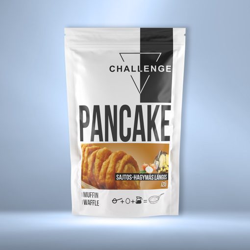Challenge Pancake - Sajtos-hagymás lángos