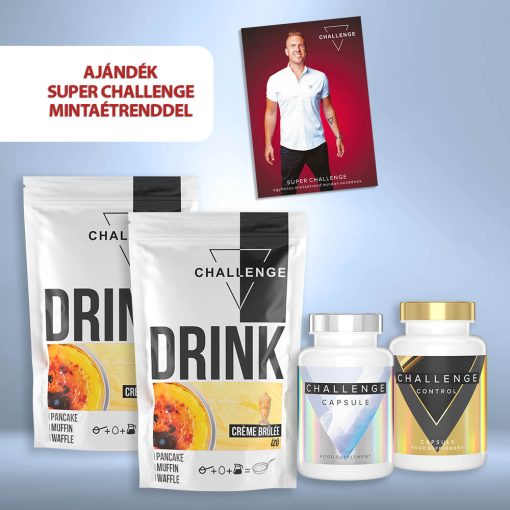 Dupla Crème Brûlée Challenge Start+ csomag ajándék mintaétrenddel