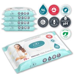 Manker Beauty nedves törlőkendő 4-es csomag