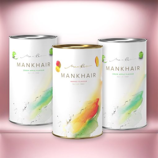 MANKHAIR TRIO - zöldalma - mangó