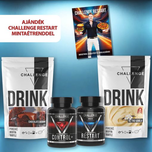 Challenge Restart+ csoki-vanília csomag ajándék Restart étrenddel