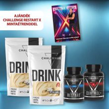 Dupla vanília Challenge Restart+ csomag ajándék Restart X mintaétrenddel