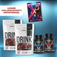 Dupla csoki Challenge Restart+ csomag ajándék Restart X mintaétrenddel