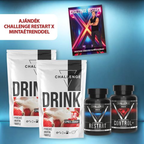   Dupla eper Challenge Restart+ csomag ajándék Restart X mintaétrenddel
