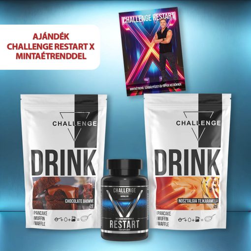 Challenge Restart kezdőcsomag ajándék Restart X mintaétrenddel