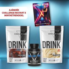 Challenge Restart csoki-vanília kezdőcsomag ajándék Restart X mintaétrenddel