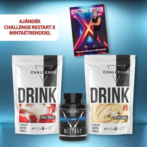 Challenge Restart eper-vanília kezdőcsomag ajándék Restart X mintaétrenddel