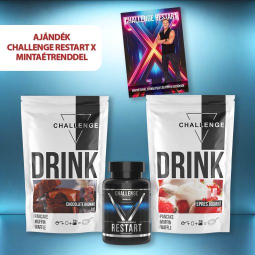 Challenge Restart eper-csoki kezdőcsomag ajándék Restart X mintaétrenddel