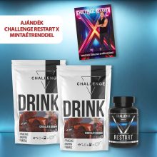 Dupla csoki Challenge Restart kezdőcsomag ajándék Restart X mintaétrenddel