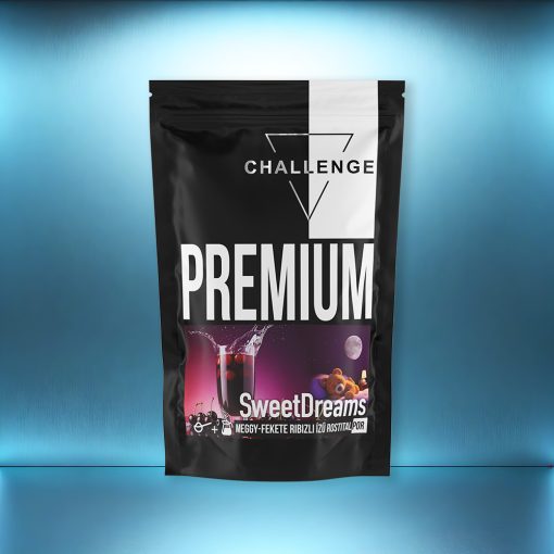 Challenge Premium - Sweet Dreams meggy-fekete ribizli ízű rostitalpor