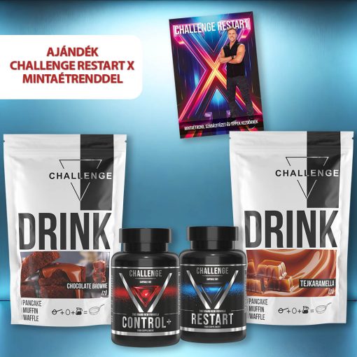 Challenge Restart+ csomag ajándék Restart X mintaétrenddel