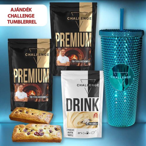 Vaníliás Chiskótagyár csomag - ajándék türkizkék Tumblerrel