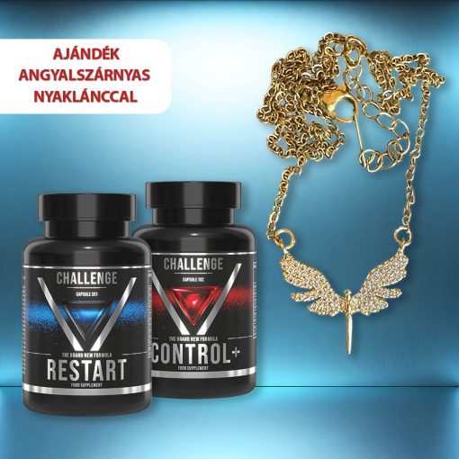 Challenge Restart-Control+ DUO kapszula csomag - ajándék angyalszárnyas nyaklánccal