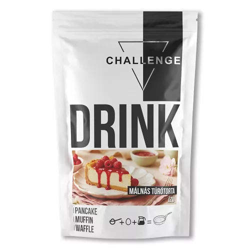 Challenge Drink - Málnás túrótorta