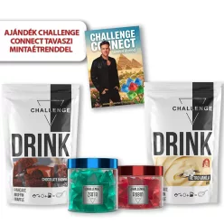   Challenge Pro csoki-vanília csomag ajándék Connect tavaszi mintaétrenddel
