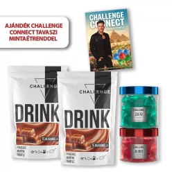   Dupla karamella Challenge Pro csomag ajándék Connect tavaszi mintaétrenddel