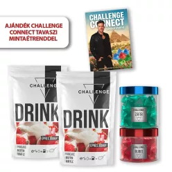   Dupla eper Challenge Pro csomag ajándék Connect tavaszi mintaétrenddel