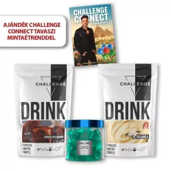   Challenge Start csoki-vanília kezdőcsomag ajándék Connect tavaszi mintaétrenddel