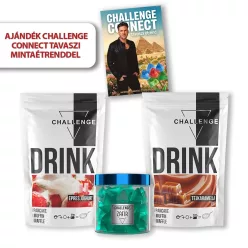   Challenge Start eper-karamella kezdőcsomag ajándék Connect tavaszi mintaétrenddel