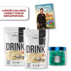   Dupla vanília Challenge Start kezdőcsomag ajándék Connect tavaszi mintaétrenddel