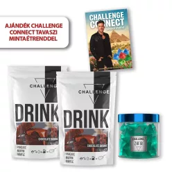   Dupla csoki Challenge Start kezdőcsomag ajándék Connect tavaszi mintaétrenddel