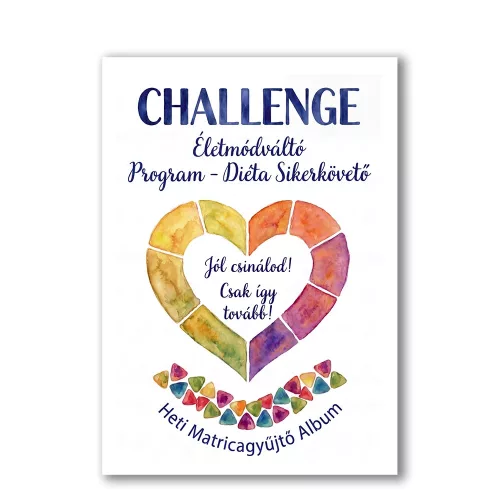 Challenge heti matricagyűjtő album